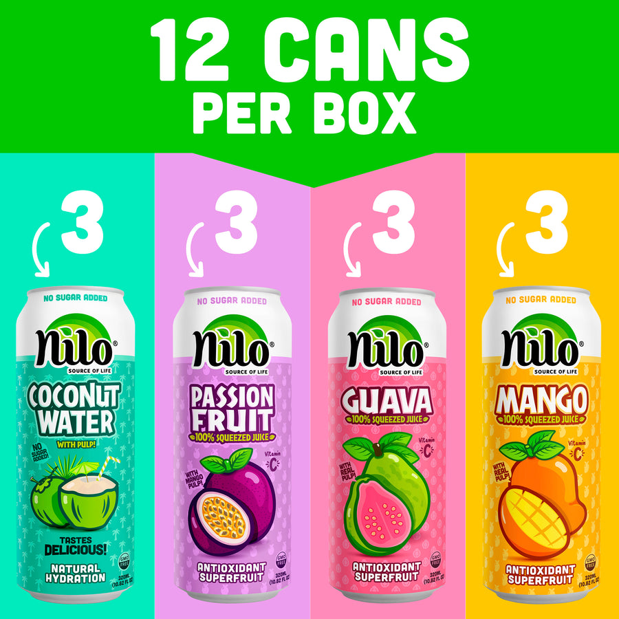 Nilo® Variety Pack Juices