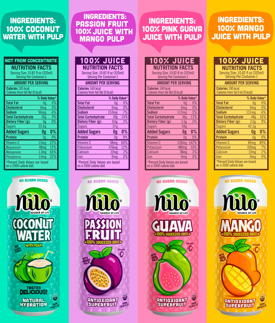 Nilo® Variety Pack Juices